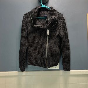 NWT Gap chunky zip up sweater